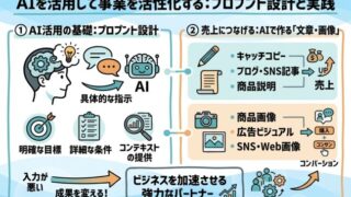 AIを活用して事業を活性化する:プロンプト設計と具体的な実践例