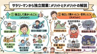 サラリーマンから独立開業:メリットとデメリットの解説