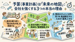 予算（事業計画）は「未来の地図」：会社を強くする3つの本当の理由